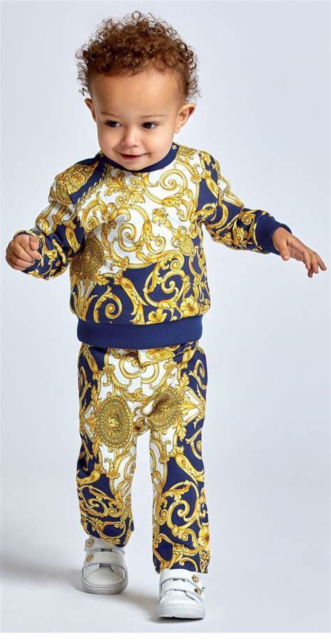 versace baby pants|Versace infant clothes.